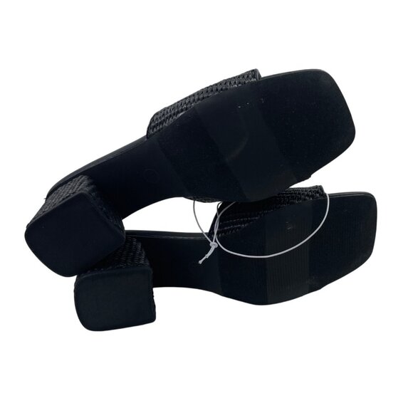 Ophelia Roe Womens Black Mules Sandals With Gold Accents Size 10 Medium - Picture 10 of 13